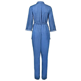 Комбінезон Pietro Brunelli Amelia, р.40, джинс, синій (TUE001/27509) - Pampik - 2