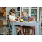 Комплект детской мебели Tega Baby Teggi Multifun Pink-grey, стол и 2 стульчика, серый с розовым (TI-011-174) - Pampik - 2