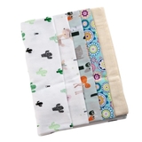 Набір пелюшок Twins, фланель, ситець, муслін, 5 шт., мультиколір (1599-TMIX-01-02) - Pampik