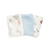 Набор пеленок Twins, муслин, 110х75 см, 3 шт., мультиколор (1610-TPM3-9662) - Pampik - 2