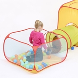 Ігрова палатка Ludi з тунелем, жовтий (90100/31304) - Pampik - 7