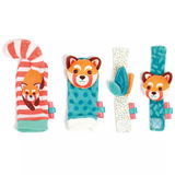 Брязкальце м'яке Ludi, 4 шт. (30102/37825) - Pampik