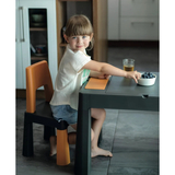 Комплект детской мебели Tega Baby Teggi Multifun Turquoise-grey, стол и 2 стульчика, серый с бирюзовым (TI-011-173) - Pampik - 2