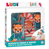 Брязкальце м'яке Ludi, 4 шт. (30102/37825) - Pampik - 7