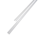 Накладки на бильця ліжечка Twins, силікон, 120 см, прозорий (9800-NS) - Pampik