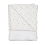 Плед Twins Minky, 100х80 см, зі знімним наповнювачем, білий (1420-PTMS-01) - Pampik