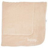 Плед Twins Happy, 90х90 см, бежевый (1433-TH-02) - Pampik