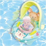 Круг для плавання з козирком Nai-B, від 2 років, м'ятний (27001) - Pampik - 2