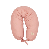 Подушка для беременных Twins Linen, 160х30 см, пудровый (1203-TL-24) - Pampik