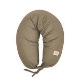 Подушка для беременных Twins Linen, 160х30 см, бежевый (1203-TL-02) - Pampik