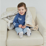 Плед Twins Happy, 90х90 см, бежевый (1433-TH-02) - Pampik - 3