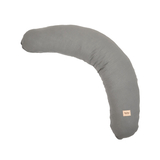 Подушка для беременных и кормления Twins Muslin, 160х30 см, серый (1205-TМ-10) - Pampik