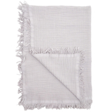 Плед мусліновий Twins Brezzy, 4-шаровий, 120х100 см, сірий (1625-TMBN-10) - Pampik