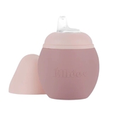 Поильник силиконовый Elhee nude/blush, 240 мл, розовый (LC240BN) - Pampik