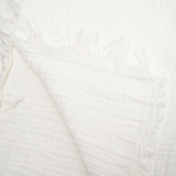 Плед мусліновий Twins Brezzy, 4-шаровий, 120х100 см, білий (1625-TMBN-01) - Pampik - 2