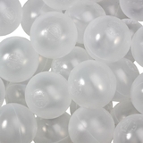 Кульки Badum для сухого басейну, 50 шт., прозорий (B-KB-50-1-22) - Pampik