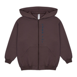 Спортивна кофта Garnamama худі велике на блискавці + з наклейкою Anime 122-128 Коричневий (1056241.1421302) - Pampik - 2