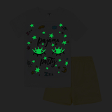 Піжама, що світиться Garnamama Neon PG Summer 140 Білий Жовтий (817146.9877329) - Pampik - 2