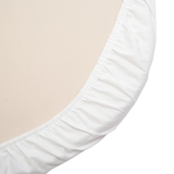 Простирадло на резинці Twins Organic, бязь преміум, 90x50 см, білий (6010-TO95-01) - Pampik - 2