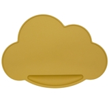 Килимок силіконовий Twins Cloud, 30х43 см, жовтий (TC-03-110) - Pampik