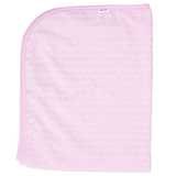 Плед Twins, велюр 3D, 100x80 см, рожевий (1425-T3D-08) - Pampik