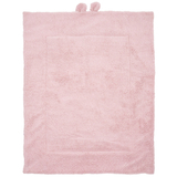 Плед Twins Teddy, 100х80 см, пудровий (1424-TT-24) - Pampik