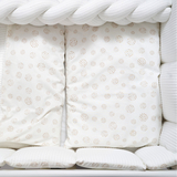 Постільний комплект Twins Cotton, 7 елементів, білий (4077-TC-01) - Pampik - 4