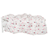 Комплект постільної білизни Twins Soft для дівчинки, полуторний, фланель, 4 предмети, білий з принтом (1115-TPS-26) - Pampik