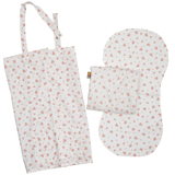 Набір для годування Twins, 3 елементи, білий з принтом, в асортименті (9000-TK3-20) - Pampik