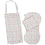 Набір для годування Twins, 3 елементи, білий з принтом, в асортименті (9000-TK3-20) - Pampik - 2