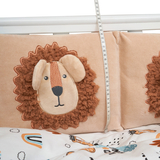 Постільний комплект Twins Leo, 7 елементів, бежевий (4079-TL-02) - Pampik - 8