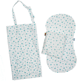 Набір для годування Twins, 3 елементи, білий з принтом, в асортименті (9000-TK3-20) - Pampik - 7