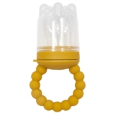 Ніблер силіконовий Twins Горошинки, гірчичний (NG-03-366) - Pampik