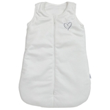 Спальний мішок Twins Сердечко, трикотаж, 0-6 міс, молочний (9099-ТSV-202С) - Pampik