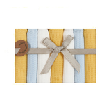 Набір серветок Caramel Sari, 19х19 см, 7 шт., жовтий з блакитним (MND9835) - Pampik