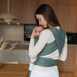 Трикотажный слинг-шарф Love & Carry Базилик (LC425) - Pampik - 3