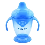 Поильник-непроливайка Baby Mix, 200 мл, бірюзовий (RA-C1-1711 T) - Pampik