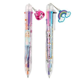 Ручка шариковая Depesche с подсветкой, 6 цветов (410560/35787) - Pampik