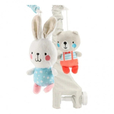 Мобиль Baby Mix Мишки и кролики TK-521M, плюшевый, механический (49413) - Pampik - 2