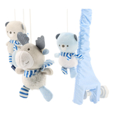 Мобіль Baby Mix Моряки TK-523M, плюшевий, механічний, блакитний (49415) - Pampik - 2