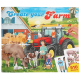 Книга з наклейками Depesche Ферма (411585/36915) - Pampik