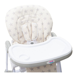 Стульчик для кормления Baby Mix Stars, бежевый (39245) - Pampik - 2