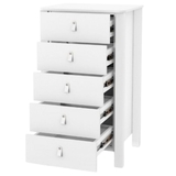 Комод Верес Монако високий 600, білий (34.1.351.2.06) - Pampik - 2