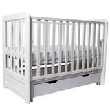 Кровать Дубок Lux с ящиком, белый (9803-DL-01) - Pampik - 5