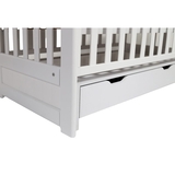 Кровать Дубок Lux с ящиком, белый (9803-DL-01) - Pampik - 9