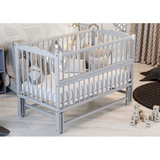 Ліжко Дубок Веселка з маятником, сірий (9800-DVs-07) - Pampik