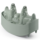 Качели двойные Smoby Life Собачки, 115x50x51 см, серый (7600830211) - Pampik - 3