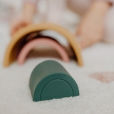 Cиліконовая пірамідка Petite&Mars Rainbow Misty Green (599817) - Pampik - 6