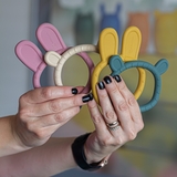 Силіконовий прорізувач Petite&Mars Teddy Misty Green, зелений (722817) - Pampik - 4