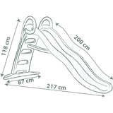Гірка з водним ефектом Smoby Life Весела хвиля, довжина 200 см, зелений (7600820405) - Pampik - 5